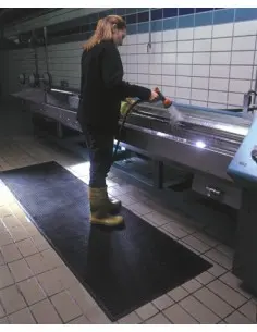 Nitrile Rubber Scraper Mat, 7mm thick -  2