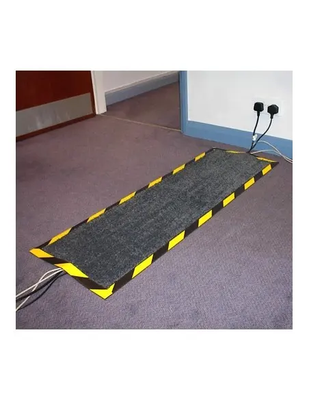 Rubber Cable Cover Mat, 40cm x 120cm - 