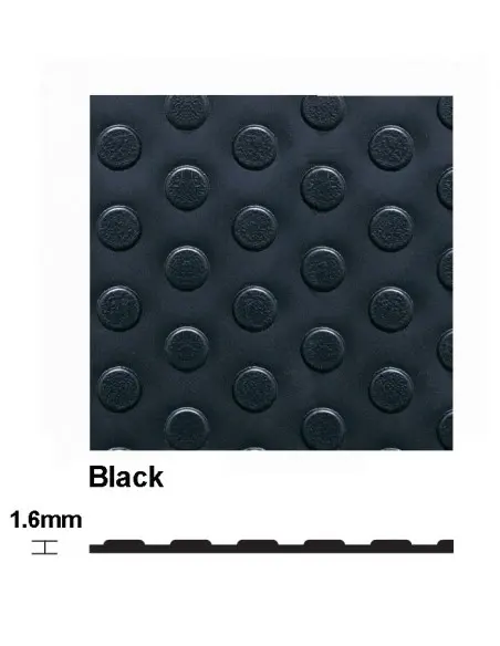 Eco Dot Studded PVC Matting, 1.6mm thick
