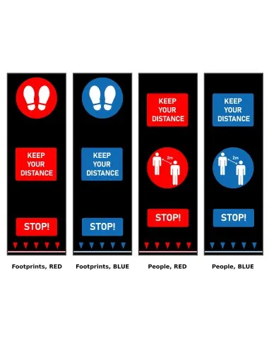 Social Distancing Floor Mats