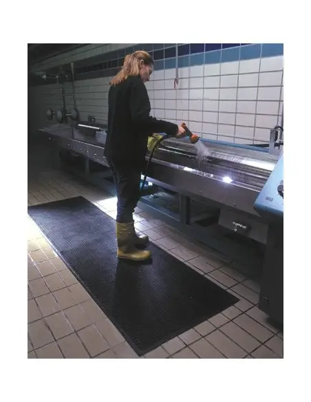 Nitrile Rubber Scraper Mat, 7mm thick - 