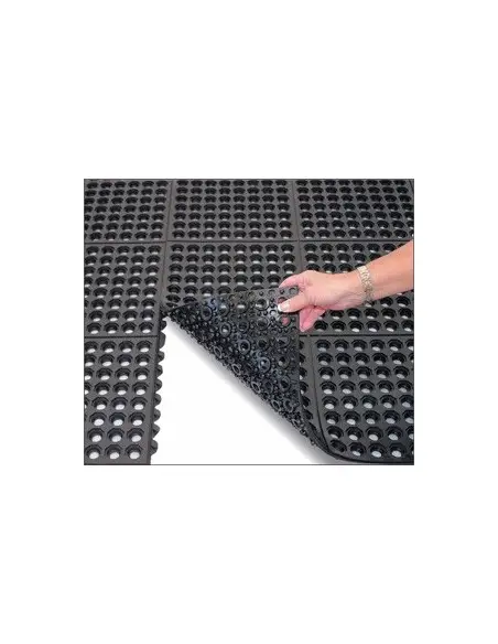 Interlocking Rubber Ring Mat, 14mm thick - 