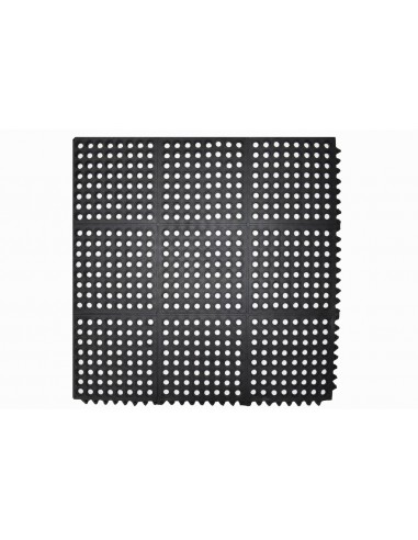 Interlocking Rubber Ring Mat, 14mm thick - Interlocking Rubber Ring Mat, 14mm thick -