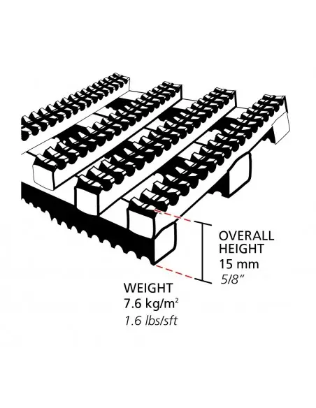 Vynagrip Heavy Duty Matting, 15mm thick - 