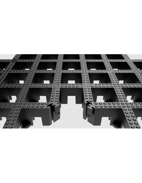 Heavy Duty Plastic Permeable Paving Grids, 80mm thick - 