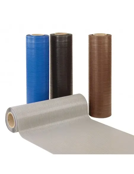 Flexi Tred Ribbed PVC Matting, 4mm thick - 