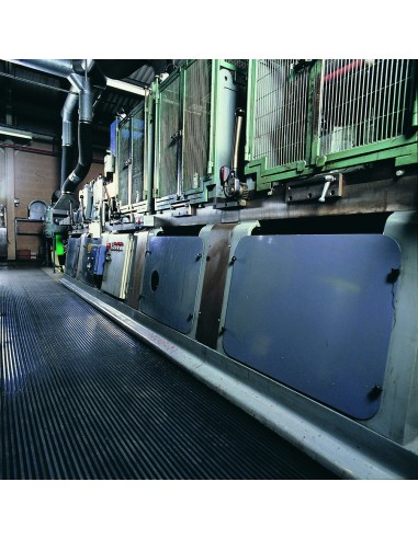 Flexi Tred Ribbed PVC Matting, 4mm thick - Flexi Tred Ribbed PVC Matting, 4mm thick -