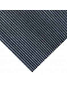 Fine Ribbed Rubber Runner Matting, 3mm - 10mm thick - 