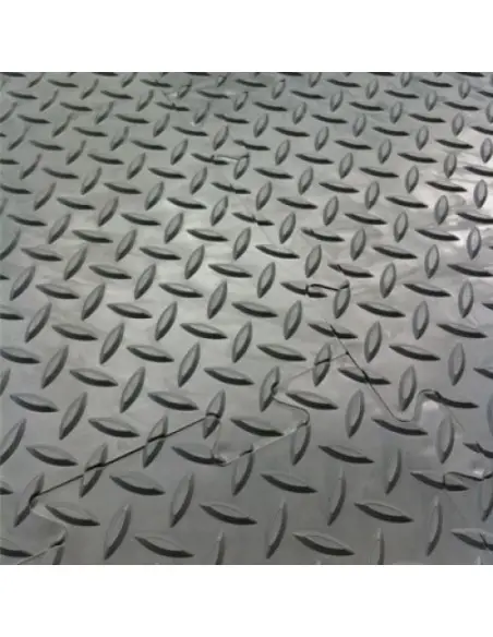 CheckerLok Interlocking PVC Floor Tile, 12mm thick - 