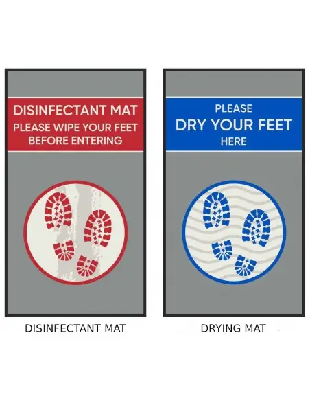 Disinfectant Floor Mats, 85CM x 150CM - 