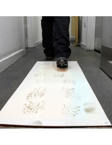 Anti-microbial tacky disinfectant mat Anti-microbial tacky disinfectant mat